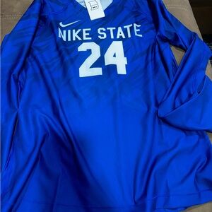 Nike State Blue Volleyball LS Jersey